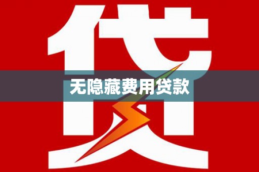 长武无隐藏费用贷款