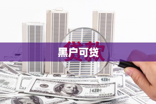 长武黑户可贷