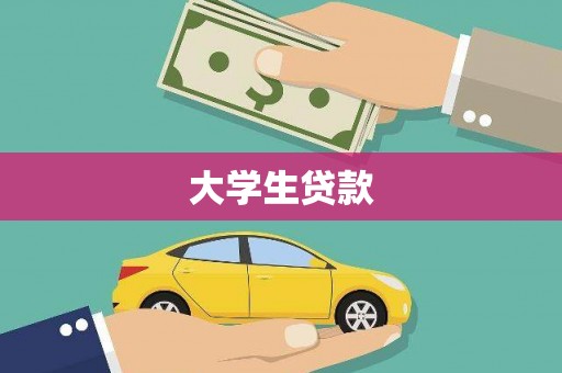长武大学生贷款