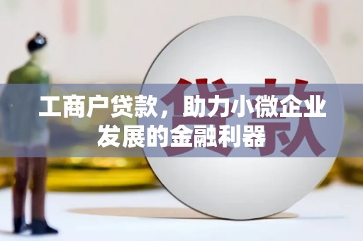 长武工商户贷款，助力小微企业发展的金融利器