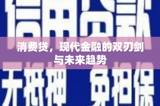 长武消费贷，现代金融的双刃剑与未来趋势